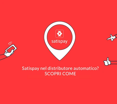 Satispay nel tuo distributore automatico?